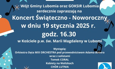 Koncert Świąteczny w Lubomi 